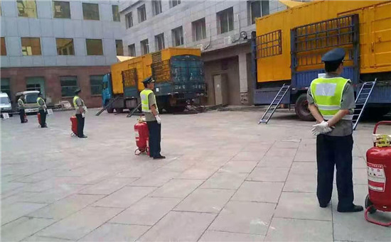 千家镇租赁发电机案例